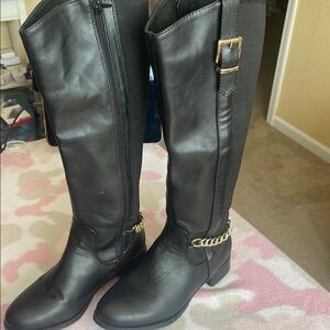 Black Riding Boots